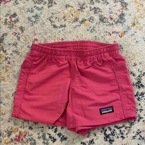 Patagonia Kids Pink Shorts